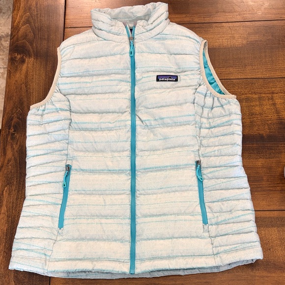 Patagonia Sky Blue Quilted Vest - Picture 1 of 4